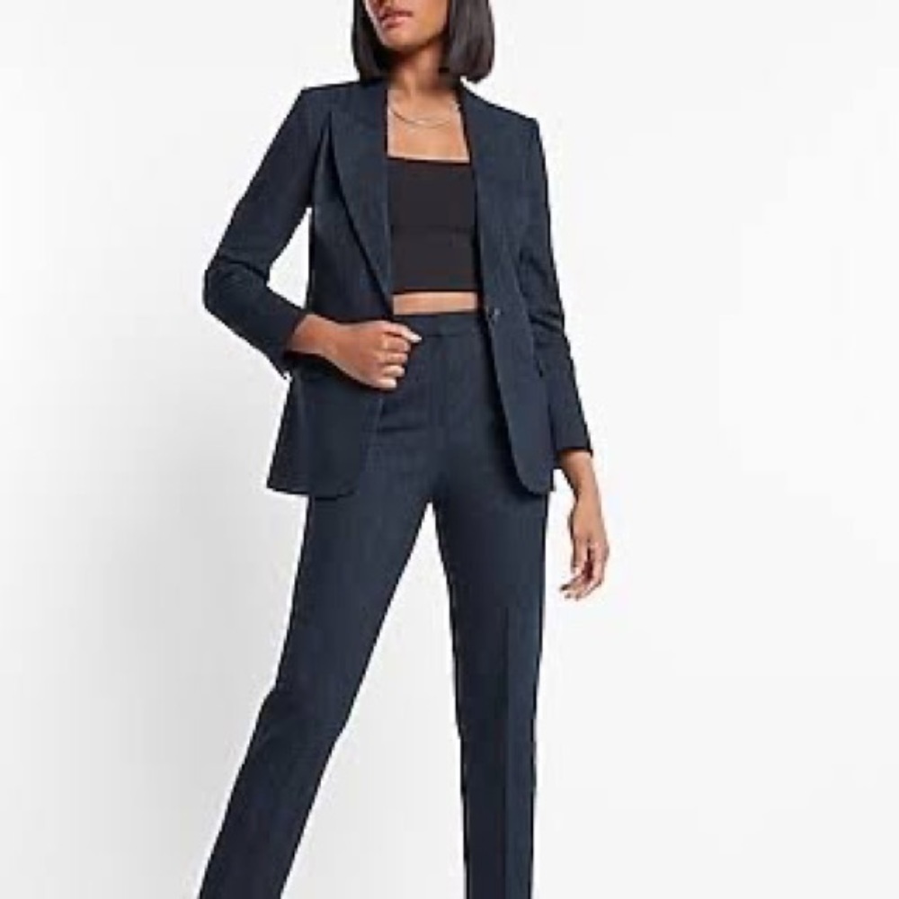 New York & Co dark blue/gray work blazer
